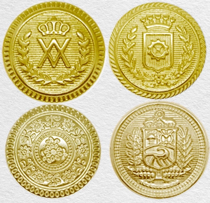 Alloy Metal Sewing Shank Button