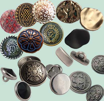 Metal Sewing Shank Buttons